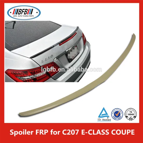 For B E N Z E-CLASS C207 Primer Factory Style ABS Spoiler Wing