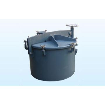 rotating oil tight hatch cover