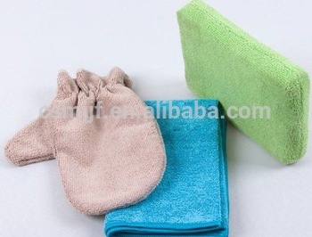 Microfiber Car Cleaning Pad/Glove/Towel