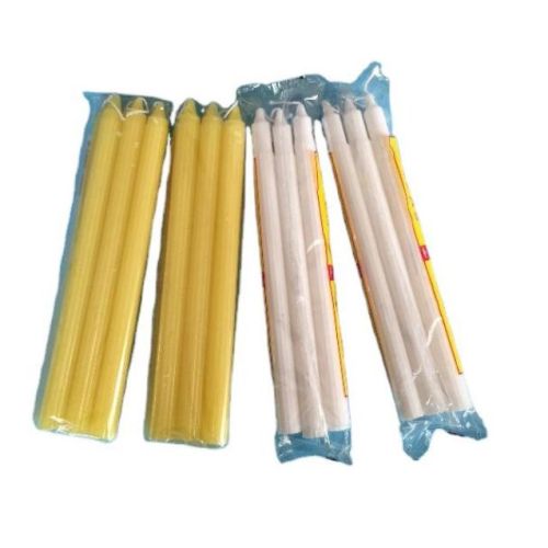 Larger church candles 450g polybag fluted South Africa