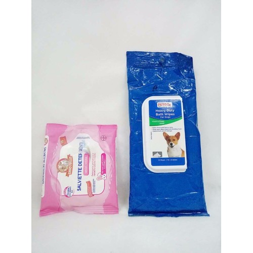 Pet de perro perfumado Pet Wipes suaves y húmedos