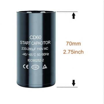 المكثفات الكهربائية من الألومنيوم - محطات برغي 450VDC 2200uf 20 ٪ مقطع حلقة