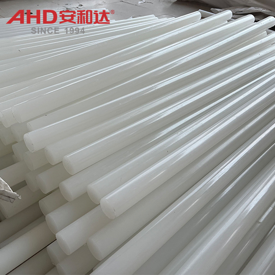 white pp plastic rod1