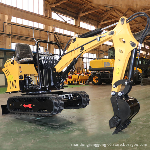 China Factory Price Small Hydraulic Crawler Mini Excavator 1 Ton