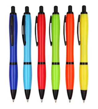 Classical design promotional plastic ball pen in new colors