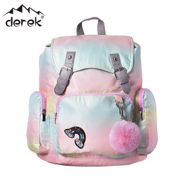 Mochila de moda para niños de gradiente