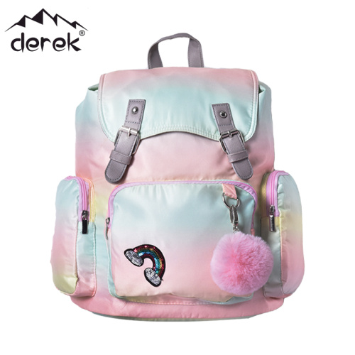 Mochila de moda para niños de gradiente