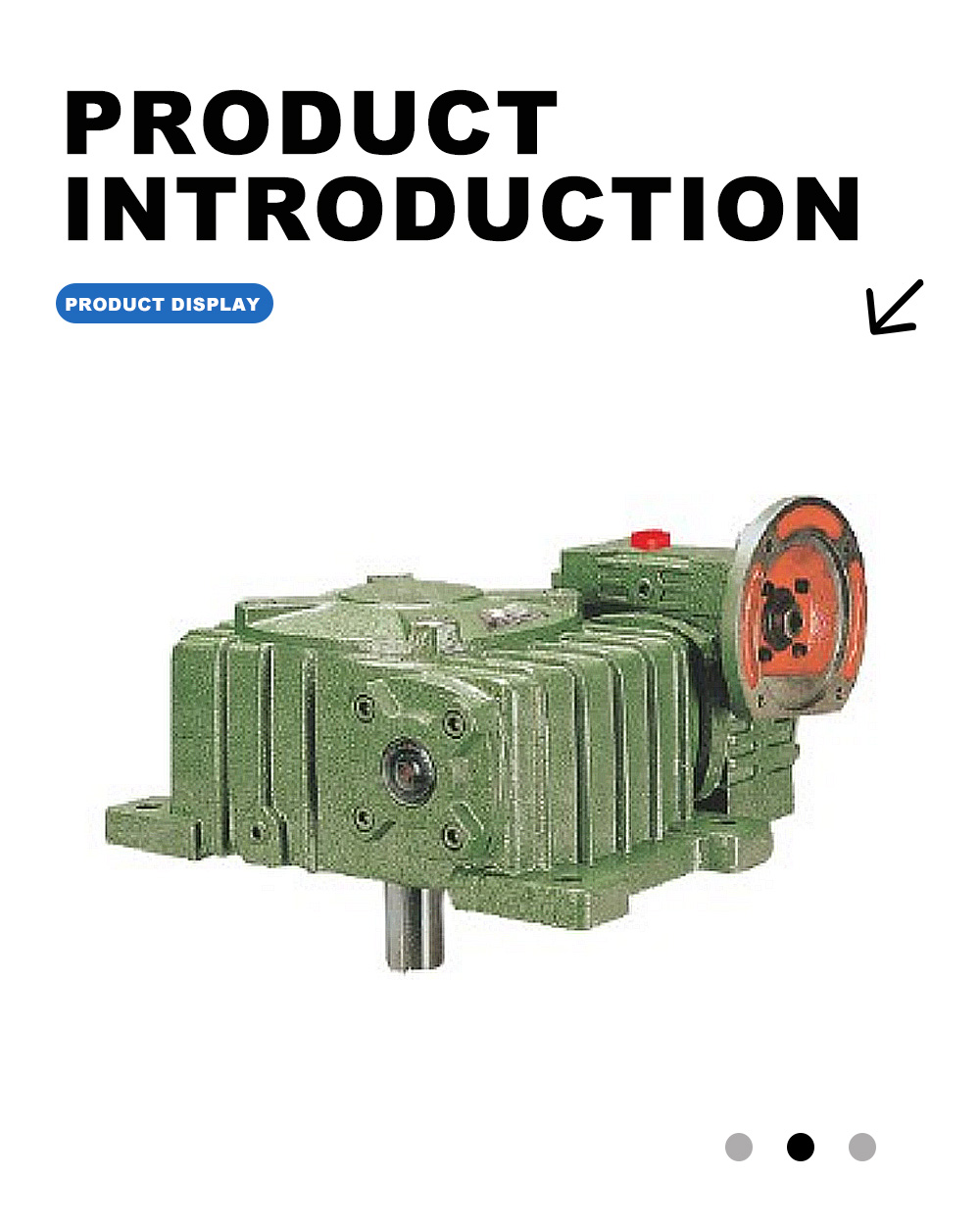 WPEDX Worm Gear Flange Mount Power Unit X