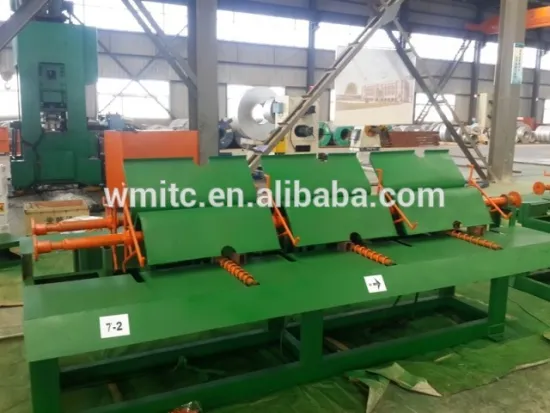 Deformed bar Straightening and cutting machine