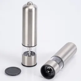 salt and pepper grinder set pepper with light