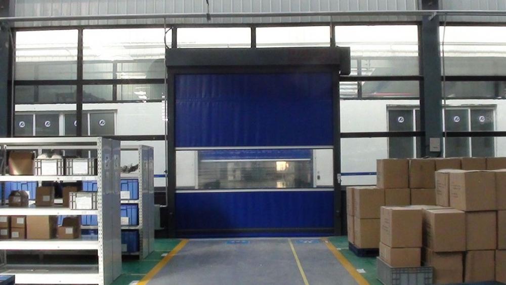 Warehouse PVC High Speed Door puerta rapida