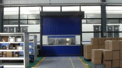Warehouse PVC High Speed Door puerta rapida