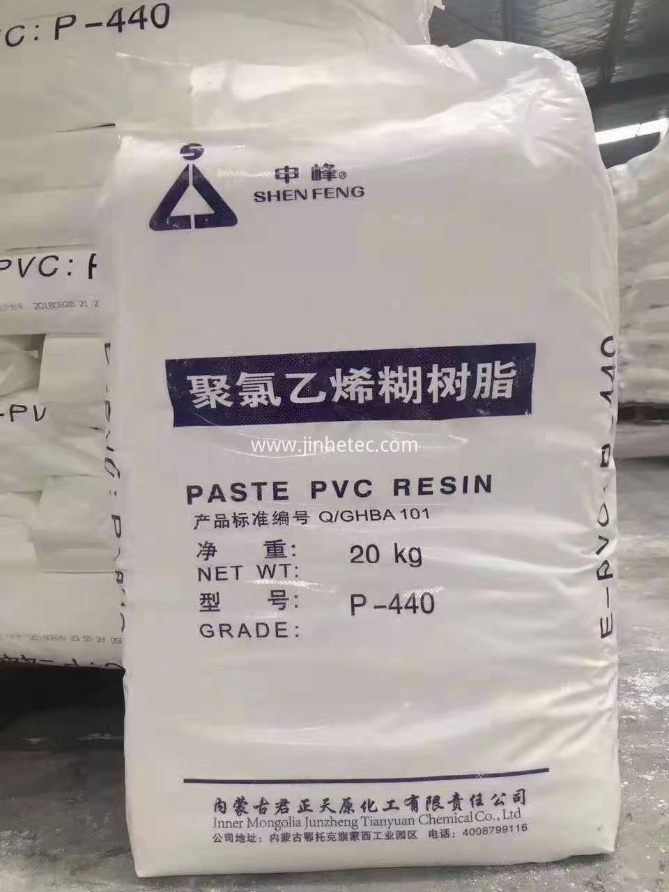 tianyuan pvc paste resin p440