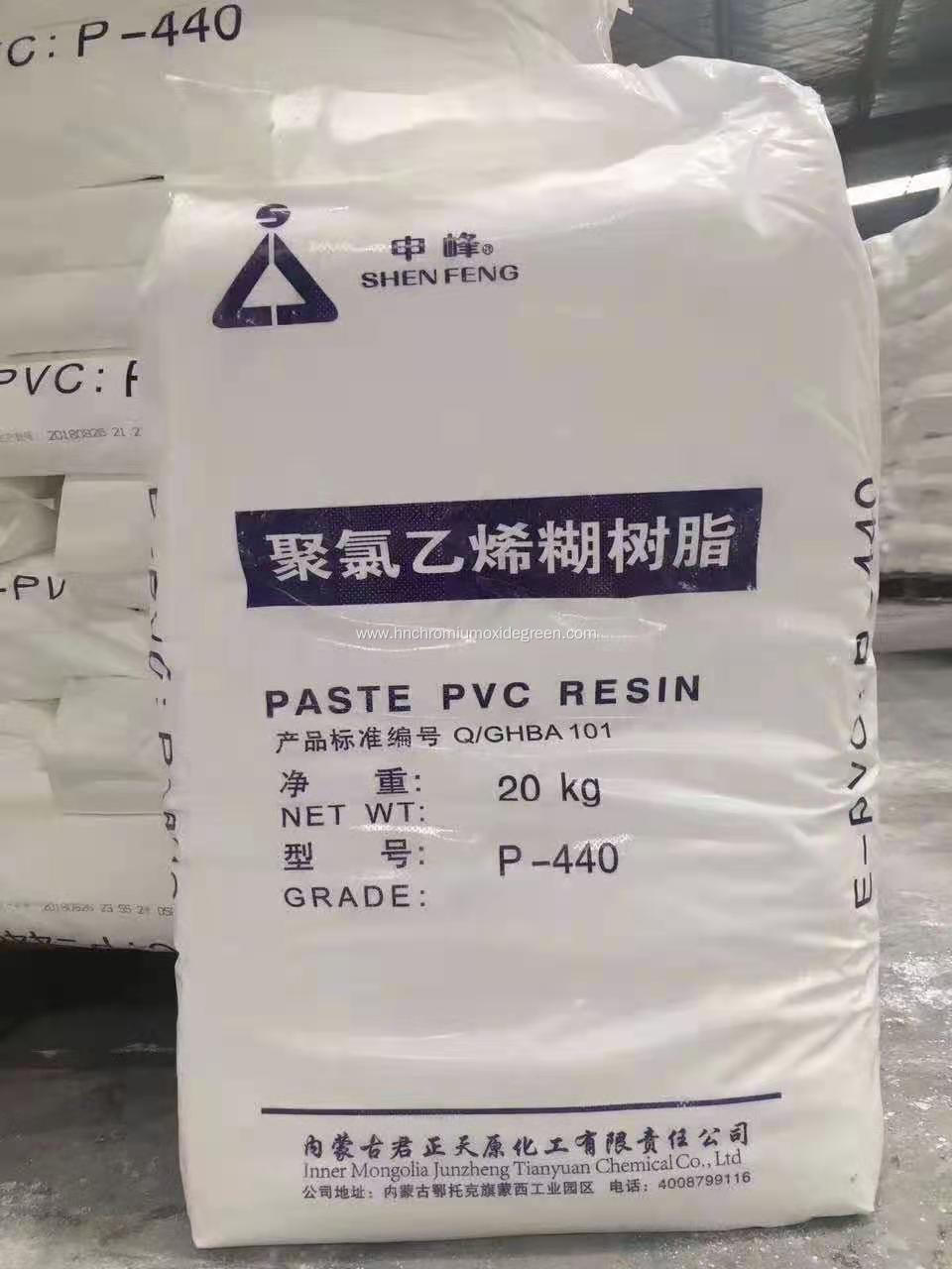 Pvc Paste Resin Raw Material P440 Emulsion Grade