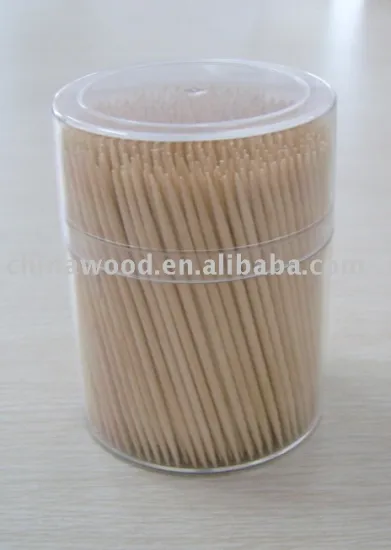 Wooden toothpick --- 550pcs/ps tube
