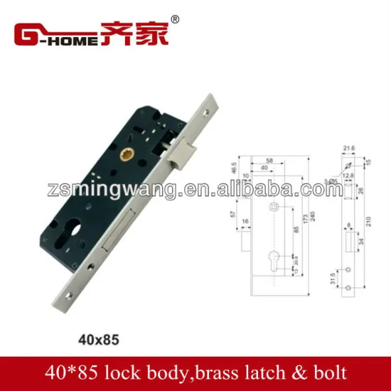 european standard mortise lock with high quality