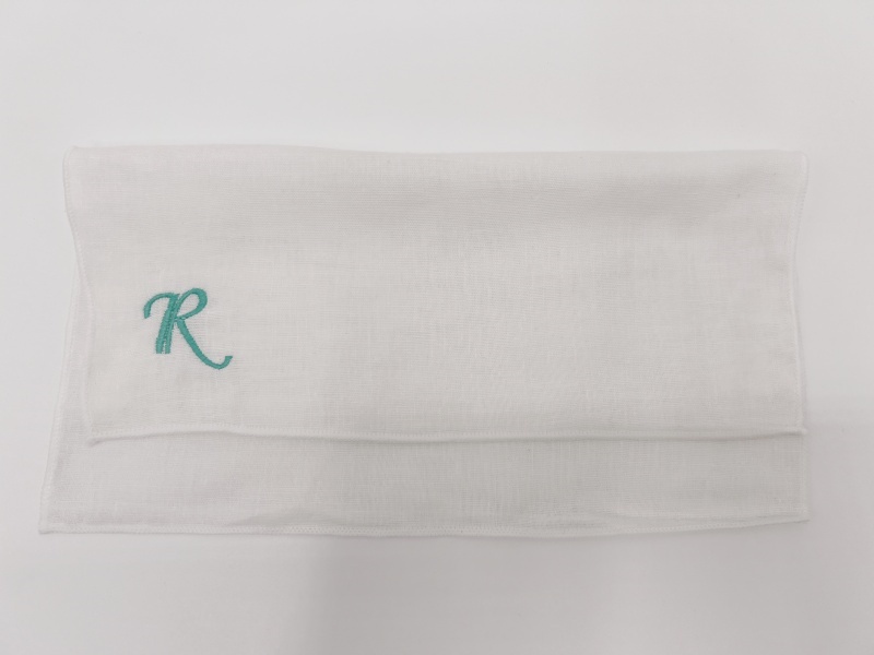 Bamboo cotton muslin face cloth