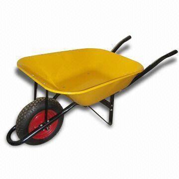 Wheelbarrow with 130kg Loading Capacity, Durable, Easily Changeable Parts