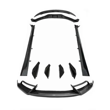 CM Dry Carbon Auto Body Kit for Aston Martin DB11 - Side Skirt and Tail Wing