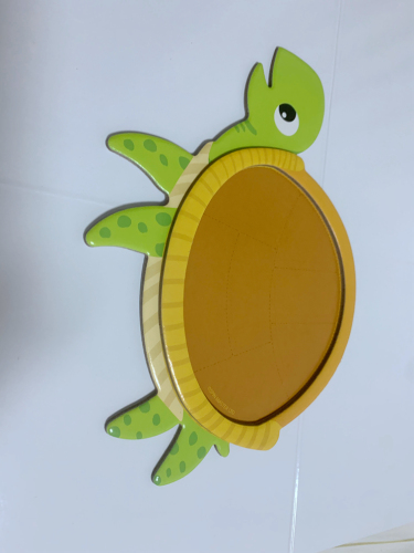 Kabartma Oyma kaplumbağa bulmaca zanaat setleri çocuklar için, zeka geliştirme