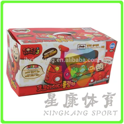 Hot selling kids ride on toy car four universal wheels swing car