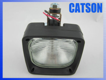 Black Color Caterpillar Square Lamp 