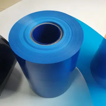 Glossy colored translucent PVC film