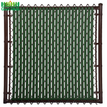 heavy duty chain link fence top barbed wire