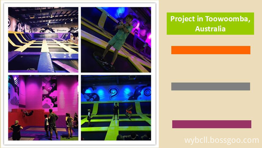 Projects of kids indoor trampoline park