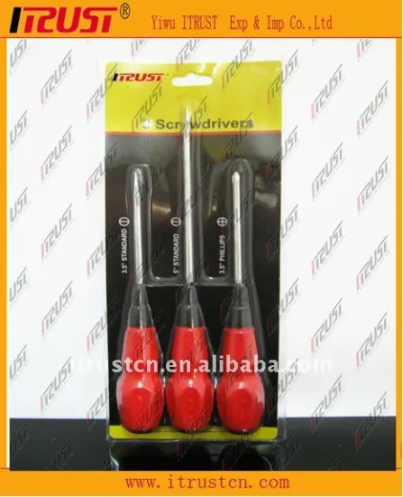 3pcs screwdriver set
