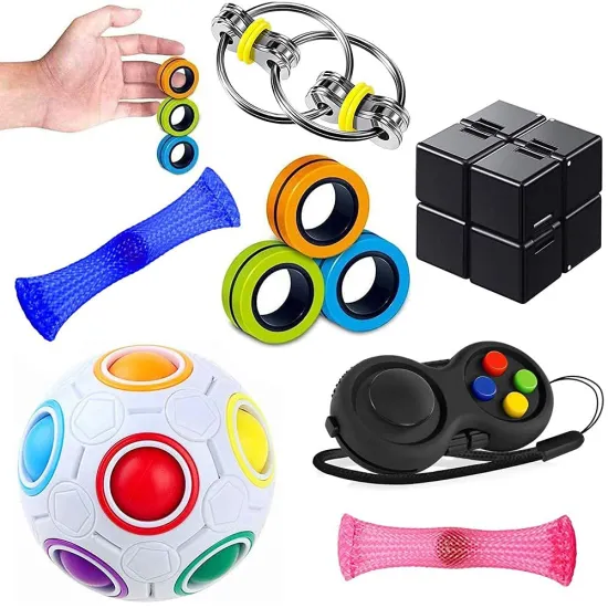 Popular Custom Easter Basket Fillers: Stress Relief Sensory Train Fidget Toys Set for Kids and Adults