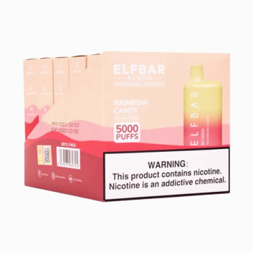 New Flavor ELF BAR BC5000 Disposable Pod 650mAh