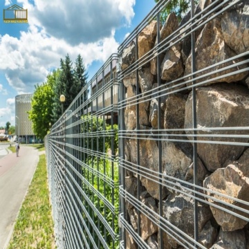 Caixa de gabion soldada de metal premium para parede