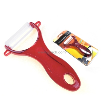 Passion red fine ceramic peelers kitchen tools