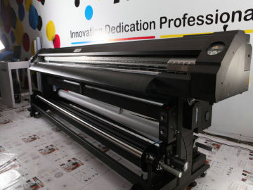 High Speed 1800mm Wide Format Solvent Printer Dx7 For Eco Friendly Printing