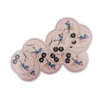 Round new design paper tags wholesale