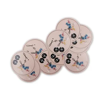 Round new design paper tags wholesale