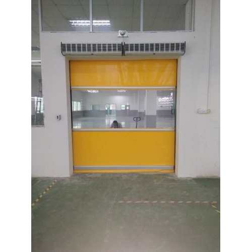 Intelligent Air Shower PVC High Speed Rolling Door