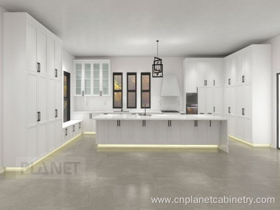 Wholesale modern design ready made cheap kitchen cabinets