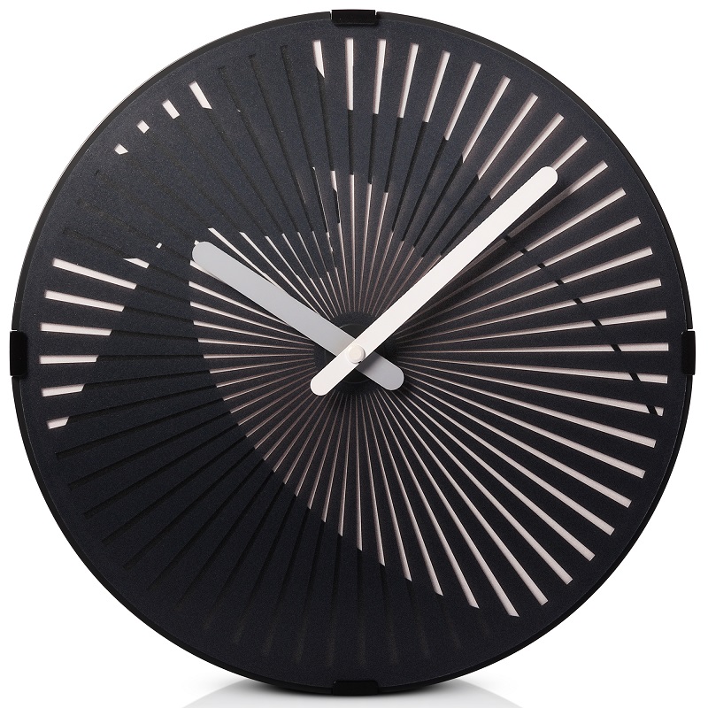 Black Wall Clock