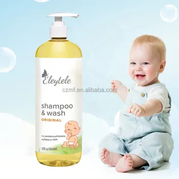 Private Label Gentle Daily Moisturizing Baby Care Line: Shampoo and Conditioner for Kids