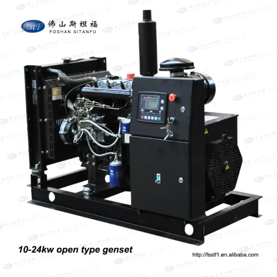 24kw 30kva yangdong open type and silent type diesel generator
