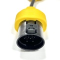 Cavo adattatore diagnostico per macchine edili Bobcat da 16 pin femmina a 7 pin maschio Bobcat, lunghezza 260 mm