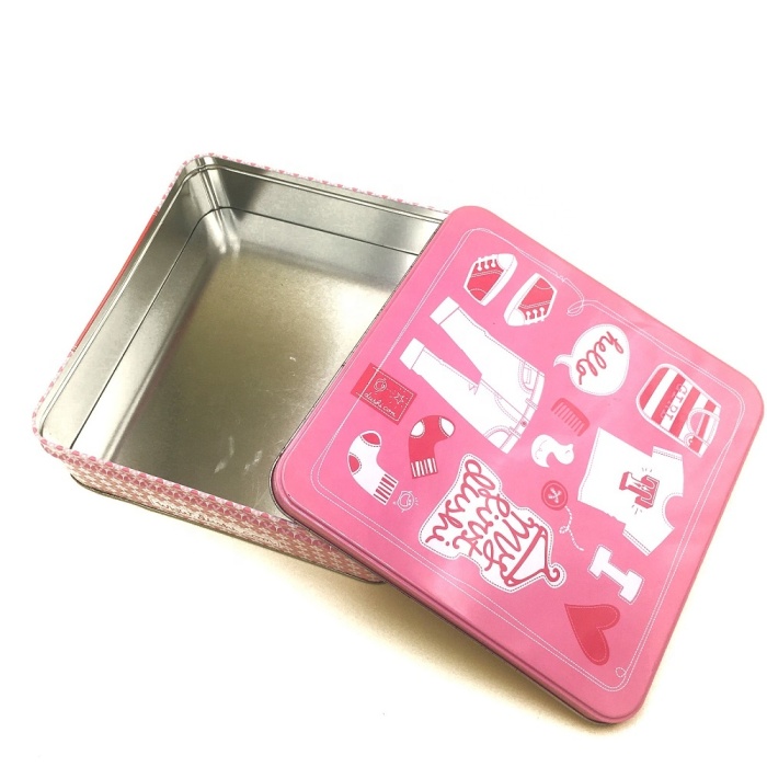 DADI Square Gift Tin Box Metal Box 210*210*60mm