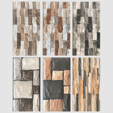 3D Concave Convex Antique Exterior Wall Tiles for Villa and Hotel - New Arrival 200x400mm