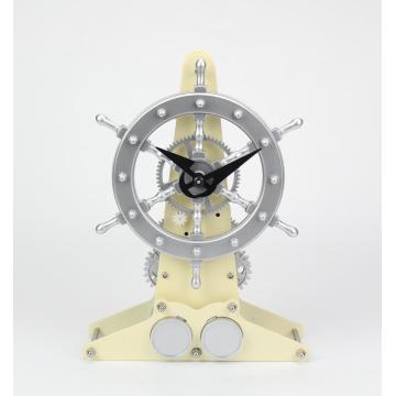 Ruder Metal Mode Gear Desk Clock