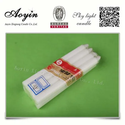 solar lights household white candle