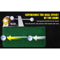 Estera de práctica de entrenador de swing de golf de altura ajustable