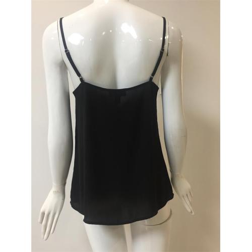 Solid CDC Vest in Color Black