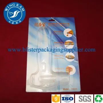 Sliding Card Blister Packaging PET PVC